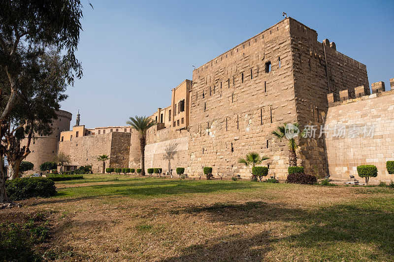 Salah al Din城墙，开罗城堡，埃及